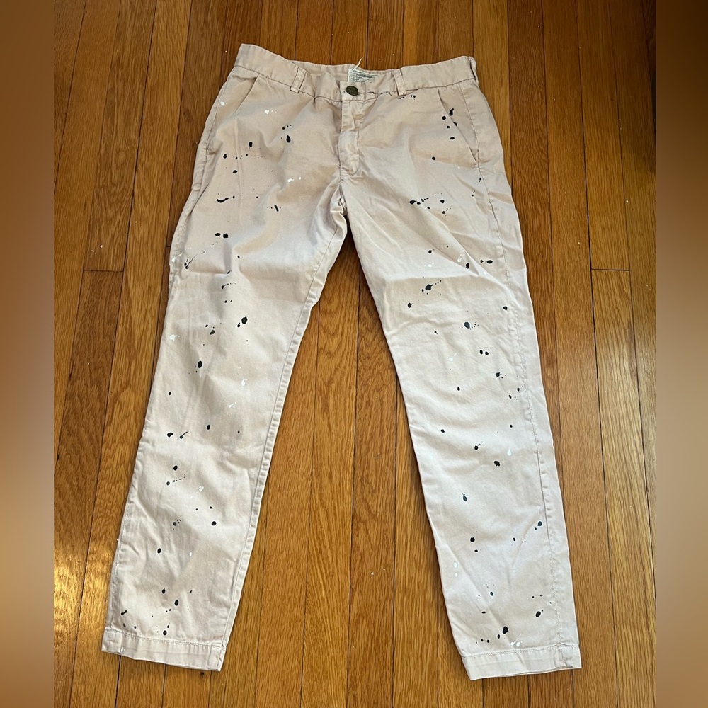 RARE soft pink CURRENT ELLIOTT trouser